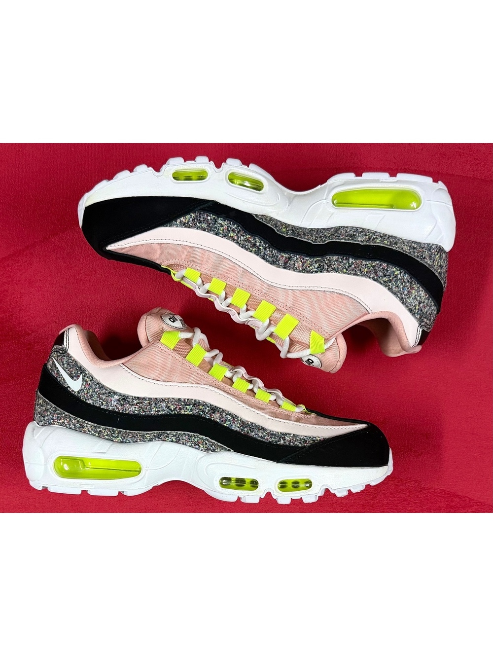 NIKE Women's Air Max 95 Glitter 918413-006 PInk shoes Size 9